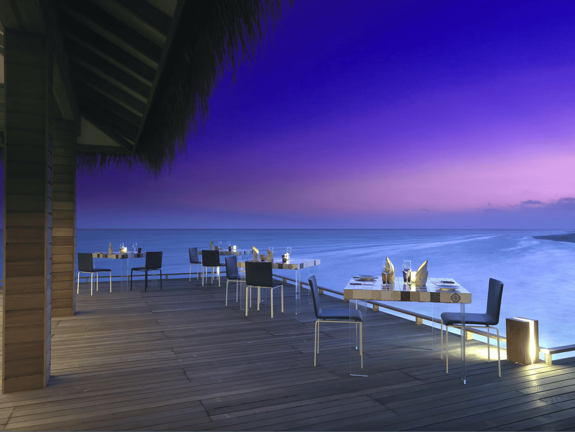 Manta Restaurant · Fine dining · over-water
